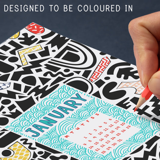 GRAPHIC MONTHLY BULLET JOURNAL