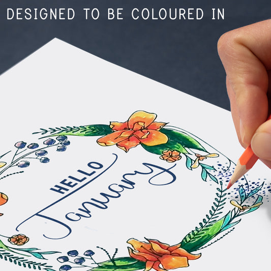 INSPIRING MONTHLY BULLET JOURNAL