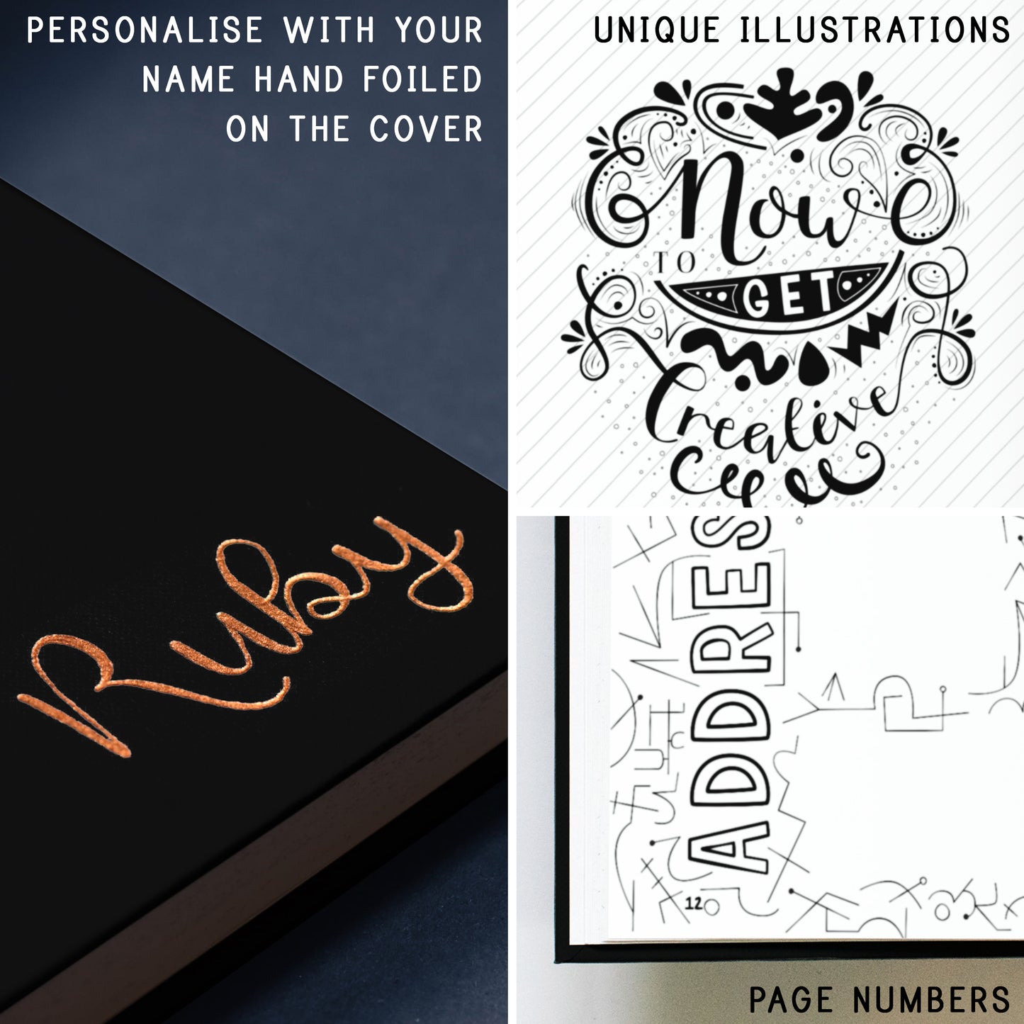 GRAPHIC MONTHLY BULLET JOURNAL
