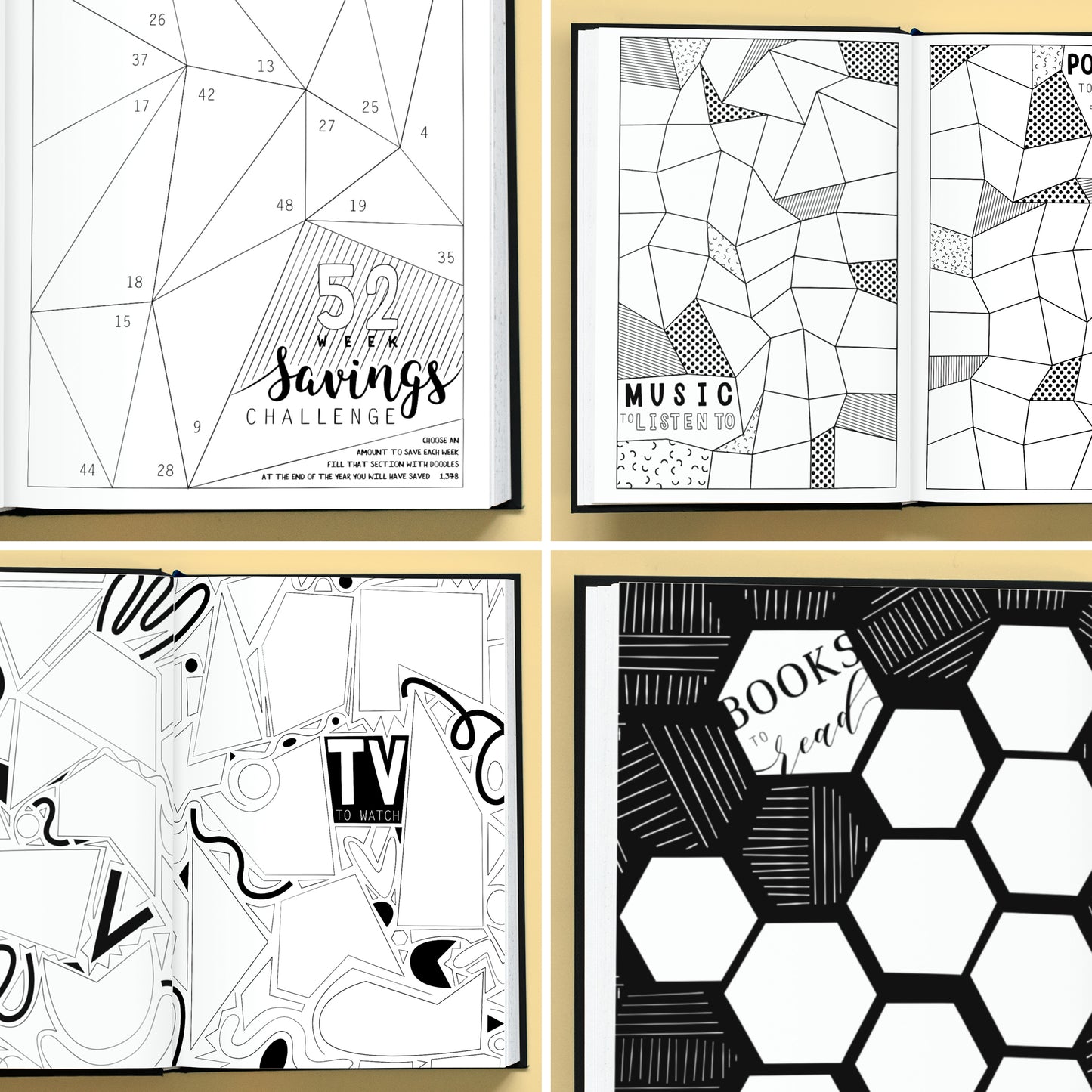 GRAPHIC MONTHLY BULLET JOURNAL
