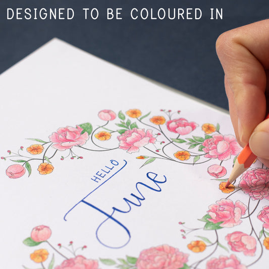 FLORAL WEEKLY BULLET JOURNAL